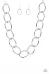 Paparazzi Accessories  - The Challenger - Silver Necklace