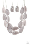 Paparazzi Accessories - Colorfully Calming - Silver Necklace