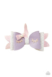 Paparazzi Accessories - All Rainbows and Unicorns - Purple Hair clip