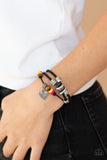 Paparazzi Accessories - Highlands Heart - Multi Bracelet