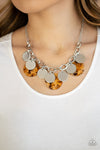 Paparazzi Accessories - Confetti Confection - Yellow Necklace