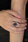 Paparazzi Accessories - Triple Razzle - Purple Ring