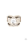 Paparazzi Accessories - Triple Crown Twinkle - Brass Ring