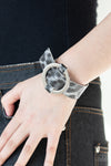 Paparazzi Accessories - Jungle Cat Couture - Silver Bracelet