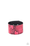 Paparazzi Accessories - Its a Jungle Out There - Pink Bracelet