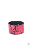 Paparazzi Accessories - Its a Jungle Out There - Pink Bracelet