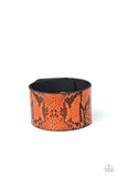 Paparazzi Accessories - Its a Jungle Out There - Orange Urban Bracelet