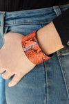 Paparazzi Accessories - Its a Jungle Out There - Orange Urban Bracelet