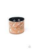 Paparazzi Accessories - Cork Congo - Silver Bracelet