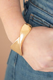 Retro Reflections - Gold Bracelet