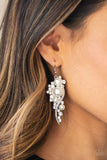Paparazzi Accessories - High-End Elegance - White Pearl Earring