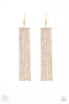 Top-Down Shimmer - Gold Earring