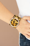 Paparazzi Accessories - Asking FUR Trouble - Yellow Bracelet