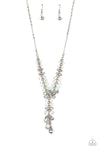 Paparazzi Accessories - Iridescent Illumination - Silver Necklace