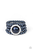 Paparazzi Accessories - Top Tier Twinkle - Blue Pearl Bracelet