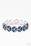 Paparazzi Accessories - Gilded Gardens - Blue Bracelet