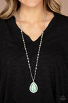 Paparazzi Accessories - Fashion Flaunt - Green Necklace