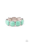 Paparazzi Accessories Vivacious Volume - Green Bracelet