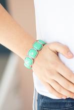 Paparazzi Accessories Vivacious Volume - Green Bracelet