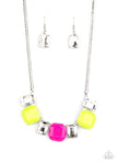 Paparazzi Accessories  - Royal Crest - Yellow Necklace