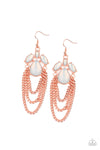 Paparazzi Accessories - Opalescence Essence - Copper Earring