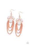 Paparazzi Accessories - Opalescence Essence - Copper Earring