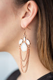 Paparazzi Accessories - Opalescence Essence - Copper Earring