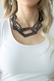 Paparazzi Accessories - Break The Mold - Black Necklace