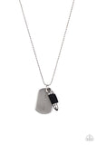 Paparazzi Accessories  - Proud Patriot - Black Necklace