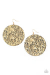 Paparazzi Accessories - Animal Planet - Gold Earring