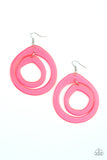 Paparazzi Accessories - Show Your True NEONS - Pink Earring