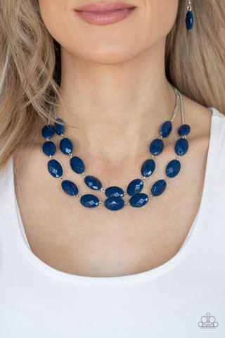 Paparazzi Accessories  - Max Volume - Blue Necklace