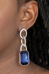 Paparazzi Accessories  - Superstar Status - Blue Earrings