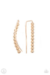 Paparazzi Accessories - Climb On - Gold Earring