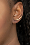 Paparazzi Accessories - Climb On - Gold Earring