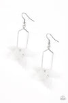 Paparazzi Accessories - Extra Ethereal - White Earring