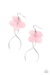 Paparazzi Accessories - Lets Keep It ETHEREAL - Pink Earring