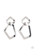 Paparazzi Accessories  - Scrap Yard - Silver Earring