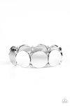 Paparazzi Accessories  -  Metallic Spotlight - Silver Bracelet