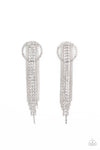 Paparazzi Accessories - Dazzle by Default - White Earring