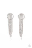 Paparazzi Accessories - Dazzle by Default - White Earring