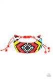 Paparazzi Accessories - Desert Dive - Red Bracelet