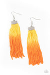 Paparazzi Accessories - Dual Immersion - Yellow Earring