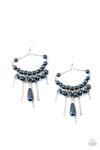 Paparazzi Accessories- Party Planner Posh - Blue Earring