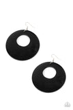 Paparazzi Accessories - Island Hop - Black Earring