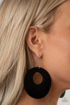 Paparazzi Accessories - Island Hop - Black Earring