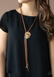 Paparazzi Accessories - Im FELINE Good - Brown Necklace