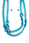 Paparazzi Accessories - Arctic Art - Blue Necklace