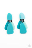 Paparazzi Accessories - All FAUX One - Blue Earring