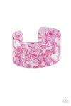 Paparazzi Accessories - Freestyle Fashion - Pink Bracelet